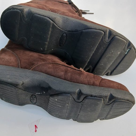 Rockport Men's Leather  boots size 5.5 brown Grade School kids - Picture 14 of 16